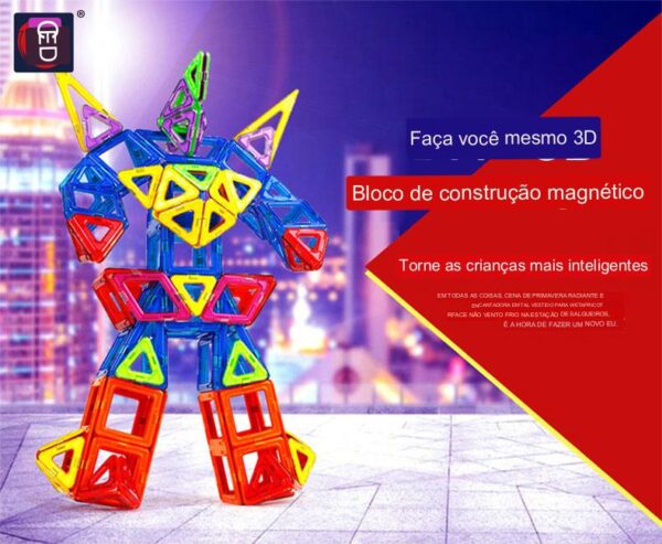 Conjunto Magnético para Construção - Image 6