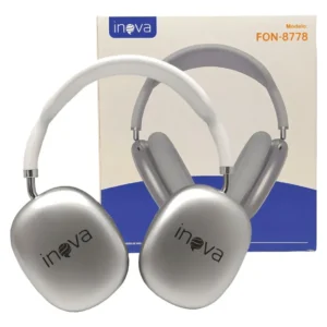 Fone de Ouvido bluetooth Inova 8778 – Som Potente, Conforto e Estilo para o Dia a Dia