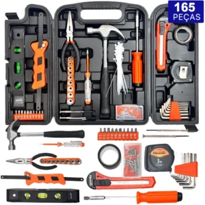 Jogo de Ferramentas Sparta 165 Peças com Maleta – Completo e Resistente