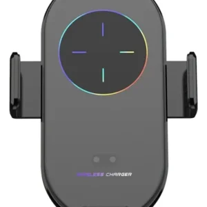 Suporte Veicular com Carregamento Sem Fio A7s – Automático, Seguro e Ultra Prático